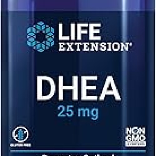 Life Extension DHEA 25 mg – Supplement for Hormone Balance, Immune Support, Sexual Health, Bone & Cardiovascular Health and Anti-Aging and Mood Support